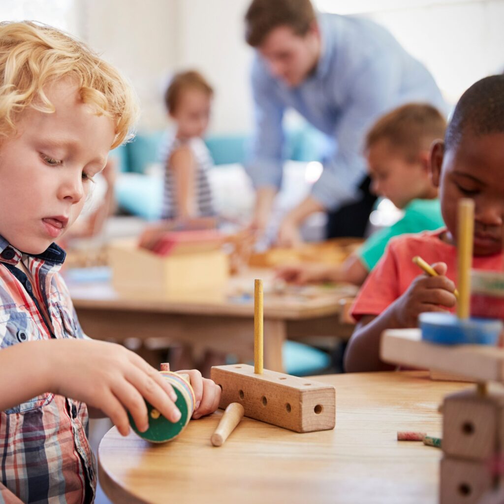 MindSprout Montessori Classroom Hands On Learning