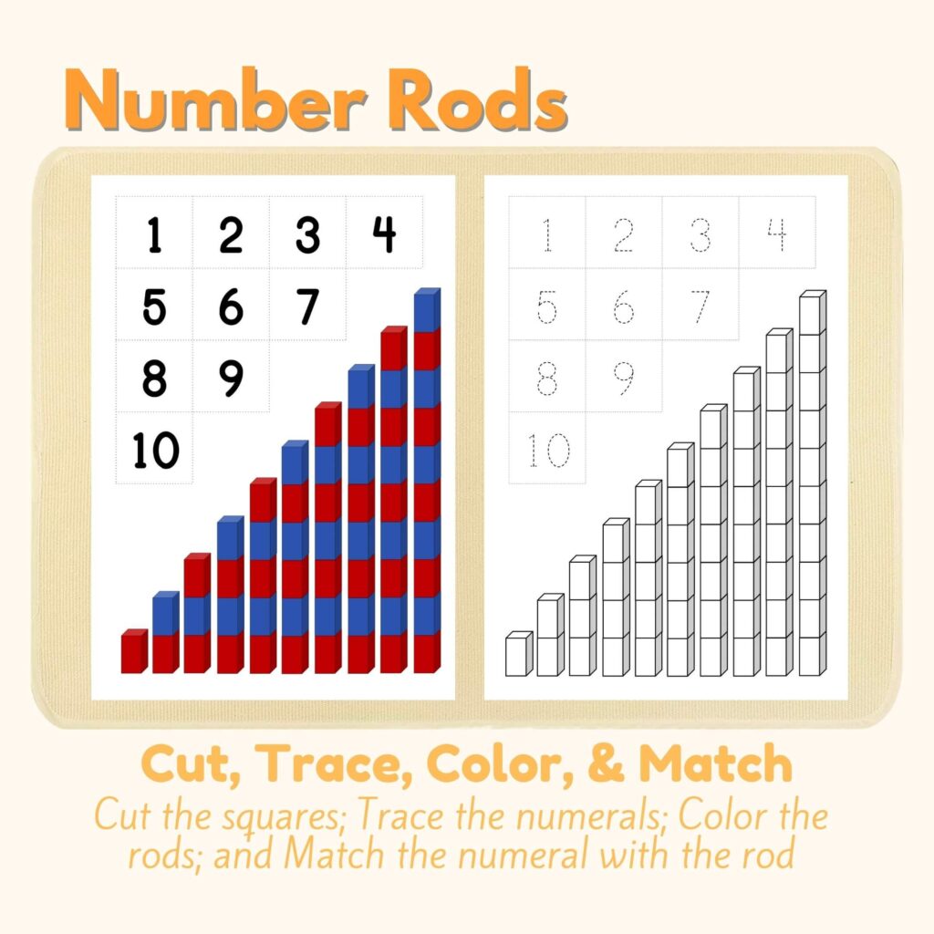Number Rods Extension Activities