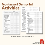 Montessori Sensorial Activities